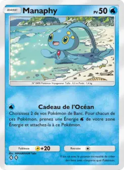 Manaphy — carte 050 de l’extension Choc Spatio-Temporel