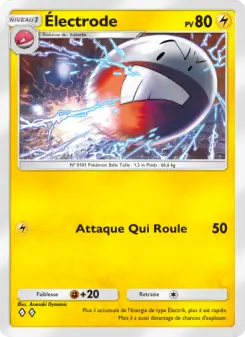Électrode — carte 055 de l’extension Choc Spatio-Temporel