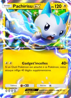 Pachirisu-ex — carte 061 de l’extension Choc Spatio-Temporel