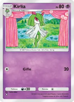 Kirlia — carte 069 de l’extension Choc Spatio-Temporel