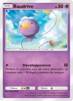 Baudrive — carte 073 de l’extension Choc Spatio-Temporel
