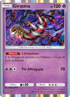 Giratina — carte 078 de l’extension Choc Spatio-Temporel