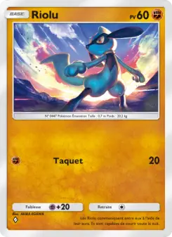 Riolu — carte 091 de l’extension Choc Spatio-Temporel