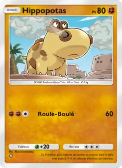 Hippopotas — carte 093 de l’extension Choc Spatio-Temporel