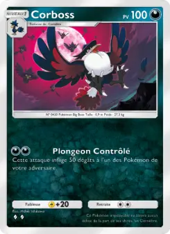 Corboss — carte 097 de l’extension Choc Spatio-Temporel