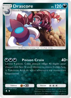 Drascore — carte 106 de l’extension Choc Spatio-Temporel
