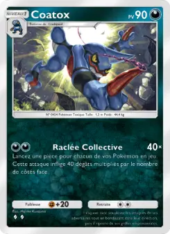 Coatox — carte 108 de l’extension Choc Spatio-Temporel