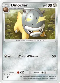 Dinoclier — carte 113 de l’extension Choc Spatio-Temporel