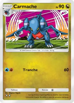 Carmache — carte 122 de l’extension Choc Spatio-Temporel