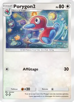 Porygon2 — carte 128 de l’extension Choc Spatio-Temporel