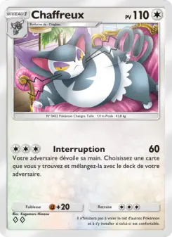 Chaffreux — carte 140 de l’extension Choc Spatio-Temporel