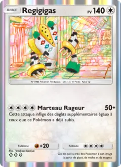 Regigigas — carte 143 de l’extension Choc Spatio-Temporel