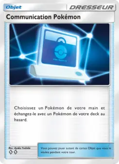 Communication Pokémon — carte 146 de l’extension Choc Spatio-Temporel