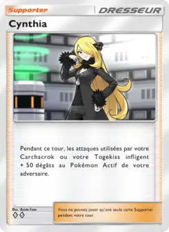 Cynthia — carte 152 de l’extension Choc Spatio-Temporel