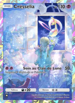 Cresselia — carte 168 de l’extension Choc Spatio-Temporel