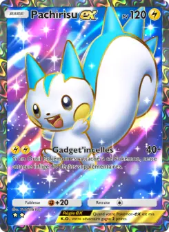 Pachirisu-ex — carte 183 de l’extension Choc Spatio-Temporel
