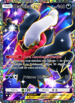 Darkrai-ex — carte 187 de l’extension Choc Spatio-Temporel