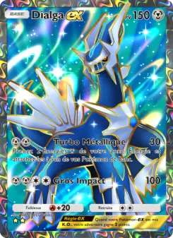 Dialga-ex — carte 188 de l’extension Choc Spatio-Temporel