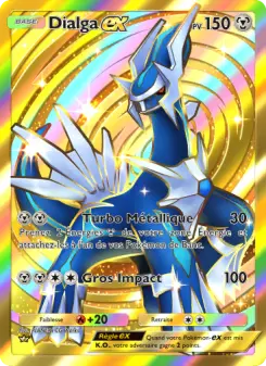 Dialga-ex — carte 207 de l’extension Choc Spatio-Temporel