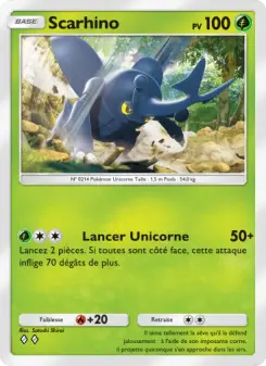 Scarhino — carte 001 de l’extension Lumière Triomphale