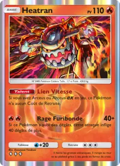 Heatran — carte 013 de l’extension Lumière Triomphale