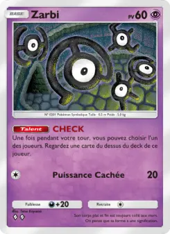 Zarbi — carte 034 de l’extension Lumière Triomphale