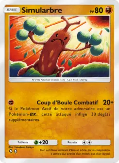 Simularbre — carte 036 de l’extension Lumière Triomphale