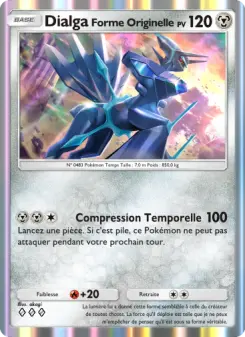 DialgaForme Originelle — carte 060 de l’extension Lumière Triomphale