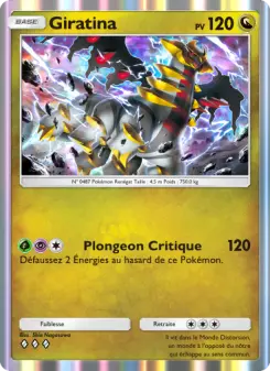 Giratina — carte 061 de l’extension Lumière Triomphale