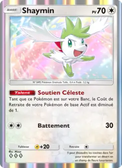 Shaymin — carte 069 de l’extension Lumière Triomphale