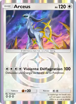 Arceus — carte 070 de l’extension Lumière Triomphale