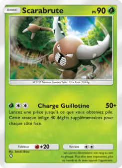 Scarabrute — carte 004 de l’extension Réjouissances Rayonnantes