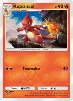 Reptincel — carte 009 de l’extension Réjouissances Rayonnantes