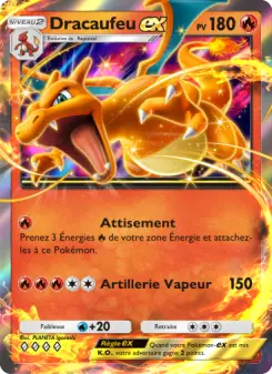Dracaufeu-ex — carte 010 de l’extension Réjouissances Rayonnantes