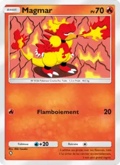 Magmar — carte 011 de l’extension Réjouissances Rayonnantes