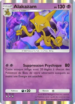 Alakazam — carte 031 de l’extension Réjouissances Rayonnantes