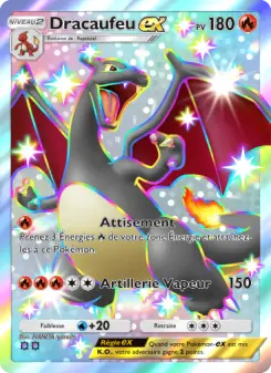Dracaufeu-ex — carte 108 de l’extension Réjouissances Rayonnantes