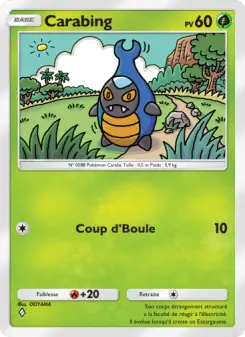 Carabing — carte 006 de l’extension Gardiens Astraux