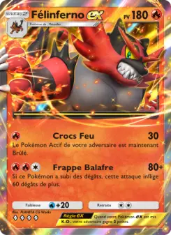 Félinferno-ex — carte 033 de l’extension Gardiens Astraux