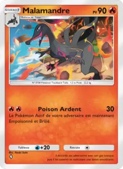 Malamandre — carte 036 de l’extension Gardiens Astraux