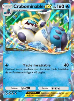 Crabominable-ex — carte 049 de l’extension Gardiens Astraux