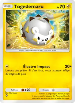 Togedemaru — carte 067 de l’extension Gardiens Astraux
