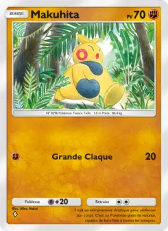 Makuhita — carte 090 de l’extension Gardiens Astraux