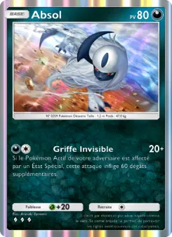 Absol — carte 112 de l’extension Gardiens Astraux
