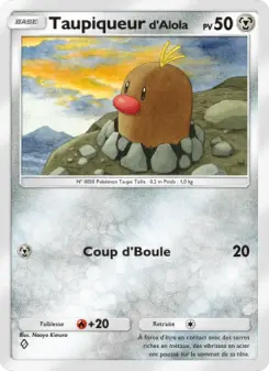 Taupiqueurd'Alola — carte 117 de l’extension Gardiens Astraux