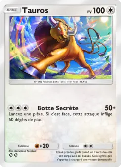 Tauros — carte 128 de l’extension Gardiens Astraux