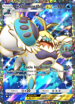 Crabominable-ex — carte 183 de l’extension Gardiens Astraux