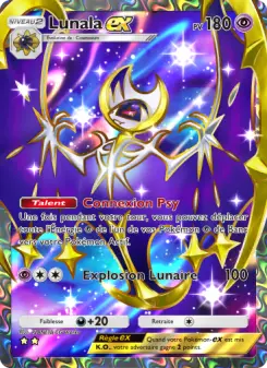 Lunala-ex — carte 186 de l’extension Gardiens Astraux