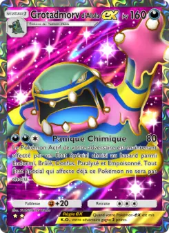 Grotadmorvd'Alola-ex — carte 188 de l’extension Gardiens Astraux