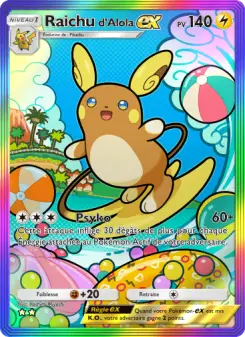 Raichud'Alola-ex — carte 203 de l’extension Gardiens Astraux